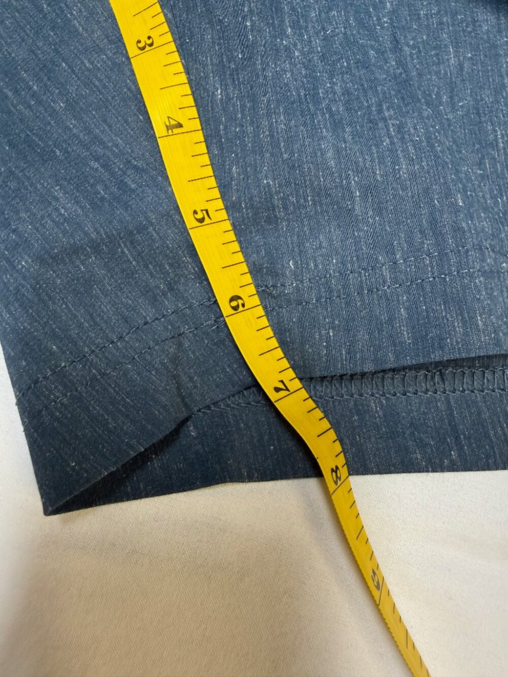 KÜHL Men’s Getaway Shorts Medium Blue Textured Hemp Stretch‎ EUC - Picture 13 of 13